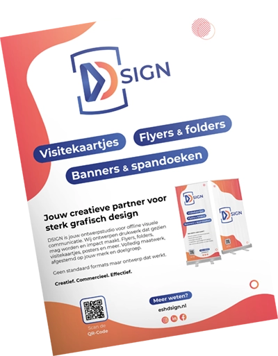 DSIGN A4 Flyer visual