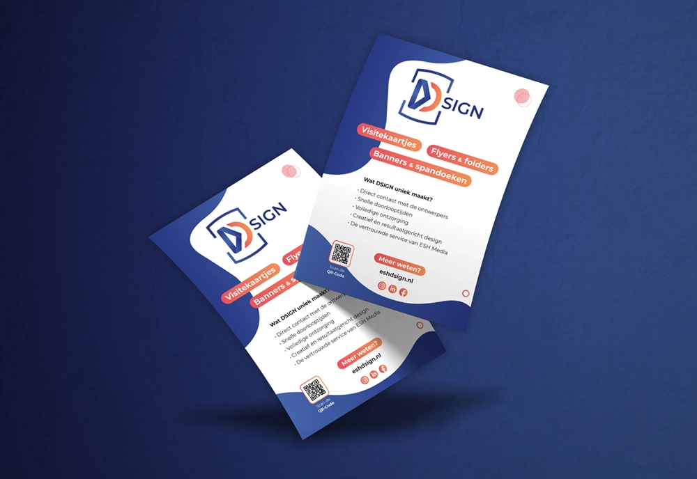 DSIGN Flyer ontwerp