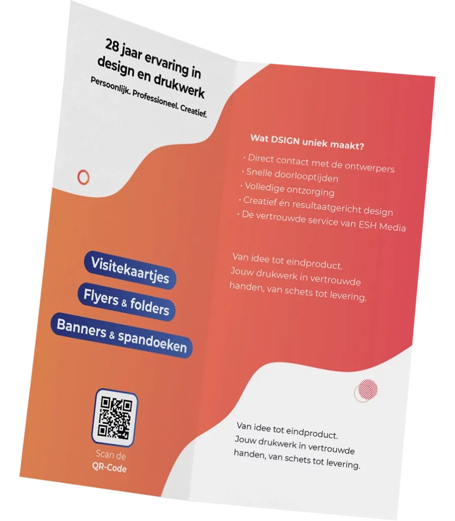 DSING Folders ontwerp